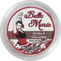 Bella Maria Almonds, Cocoa Dusted Chocolate