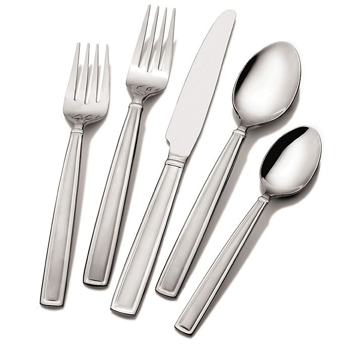 slide 1 of 1, Towle Living Lucerne Frost Flatware Set, 65 ct