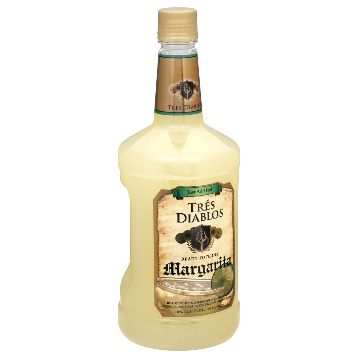 slide 7 of 11, Tres Diablos Margarita 1.75 lt, 1.75 liter