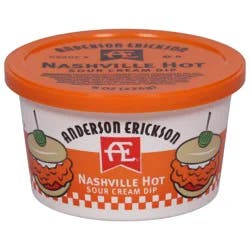 Anderson Erickson Dairy Nashville Hot Nashville Hot Sour Cream Dip 8 oz