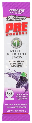 slide 1 of 1, Extreme Edge Grape Pre Workout Dietary Supplement, 0.35 oz