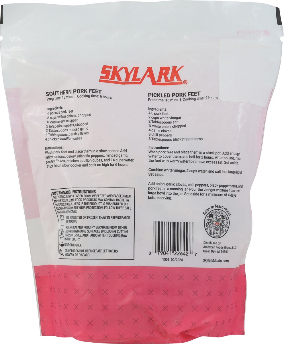 slide 3 of 13, Skylark Pork Feet Cross Cut, 32 oz