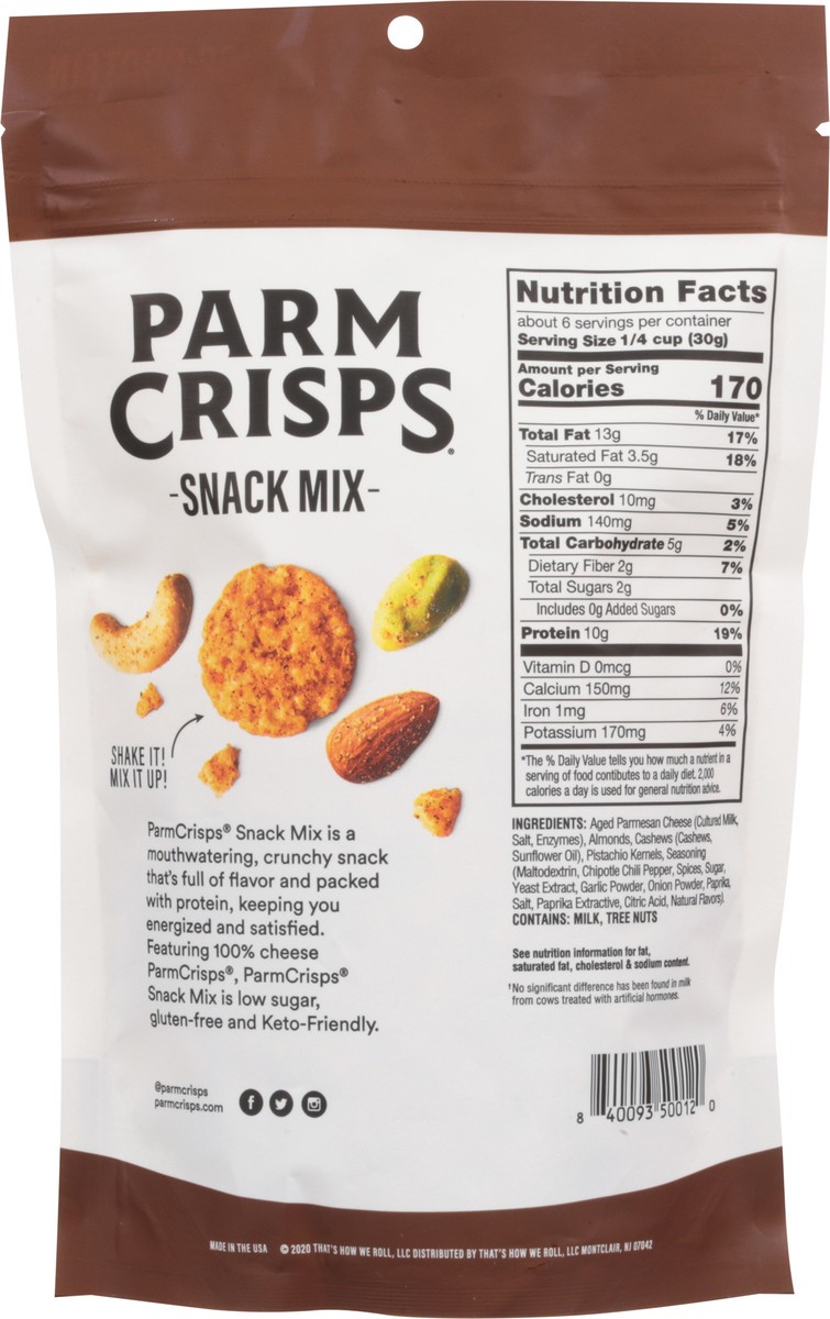 slide 3 of 7, ParmCrisps Smoky Barbecue Snack Mix 6 oz, 6 oz