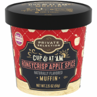 slide 1 of 1, Private Selection Cup & At 'A.M. Honeycrisp Apple Spice Muffin Mix Cup, 2.15 oz