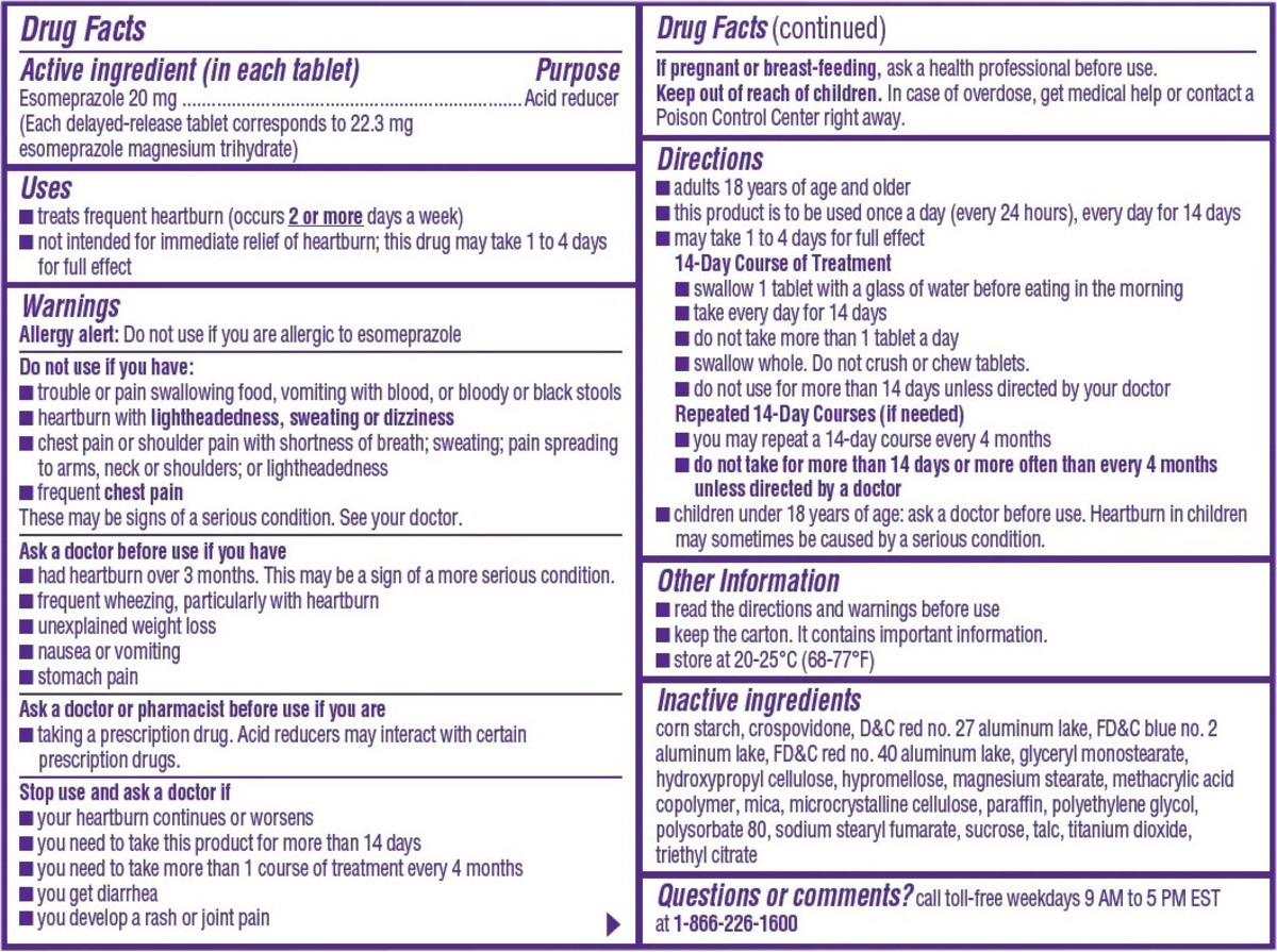 slide 5 of 9, Nexium 24HR 24-Hour Delayed Release Heartburn Relief Tablets with Esomeprazole Magnesium Acid Reducer - 42ct, 42 ct
