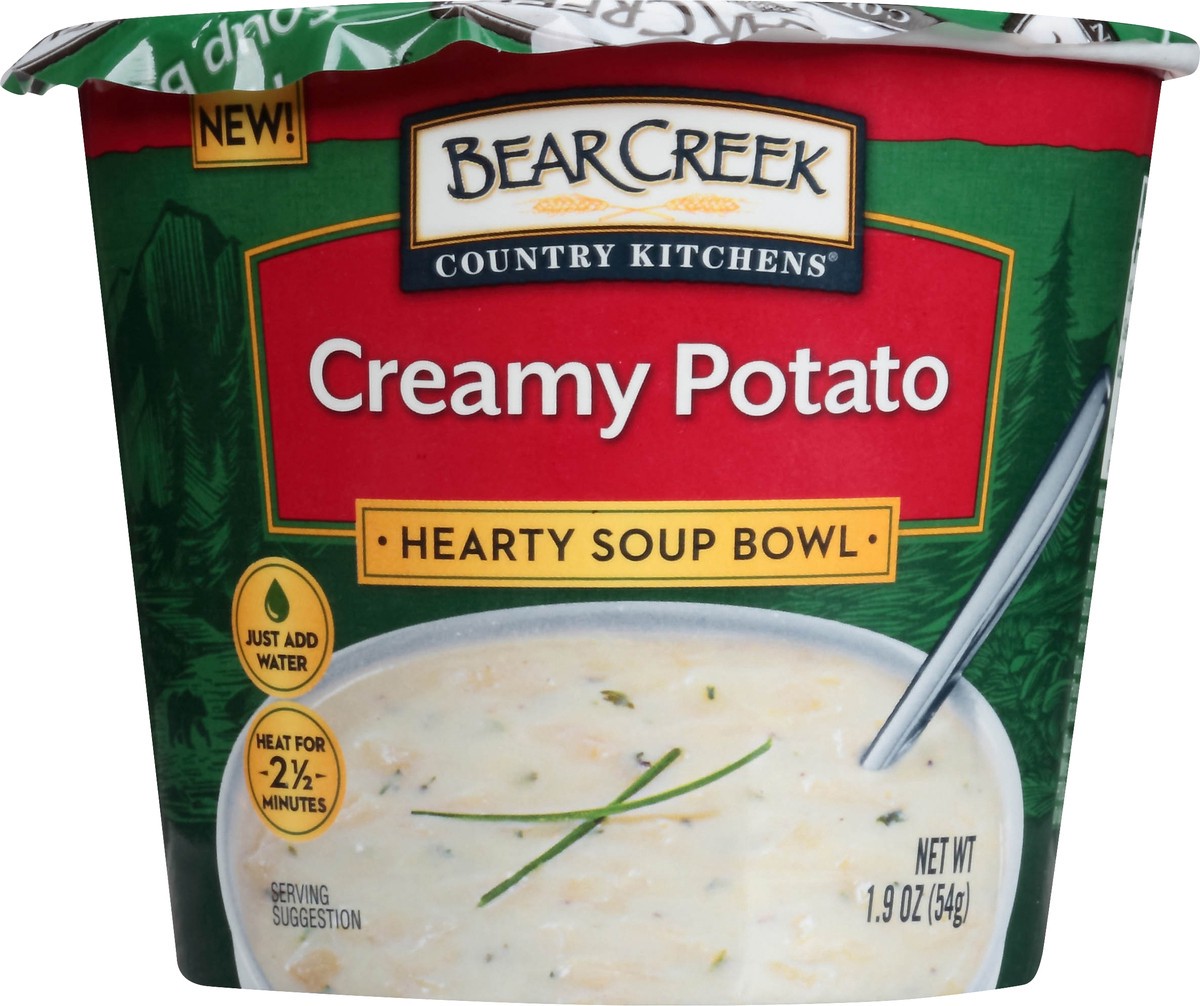 slide 4 of 7, Bear Creek Country Kitchens Creamy Potato Soup Mix 1.9 oz. Microcup, 1.9 oz