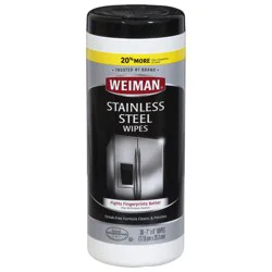 Weiman Stainless Steel Wipes - 30 ct