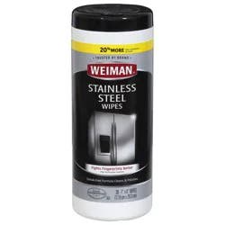 Weiman Stainless Steel Wipes 30 ea