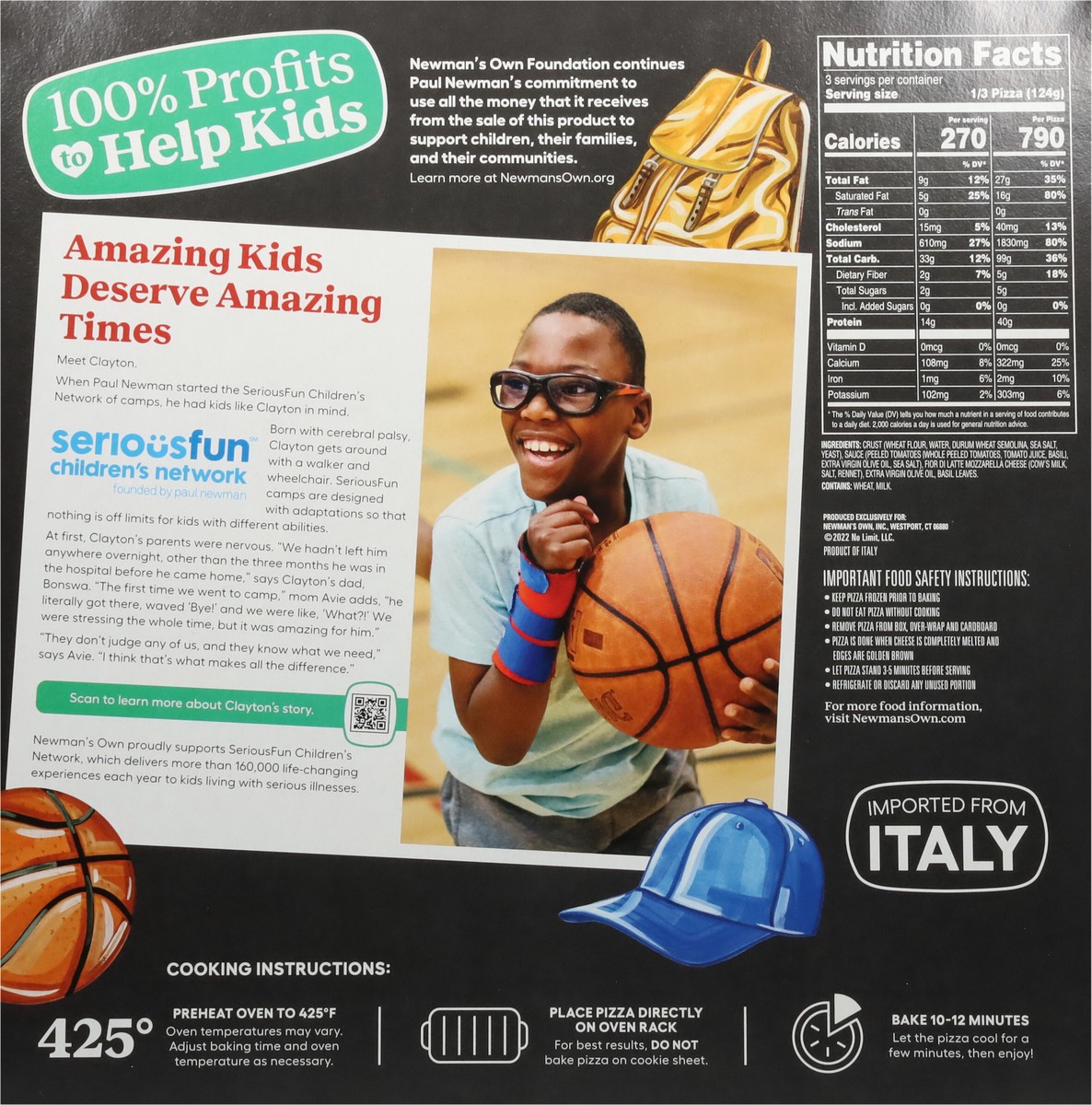 slide 7 of 14, Newman's Own Stone-Fired Crust Margherita Pizza 13.1 oz, 13.1 oz