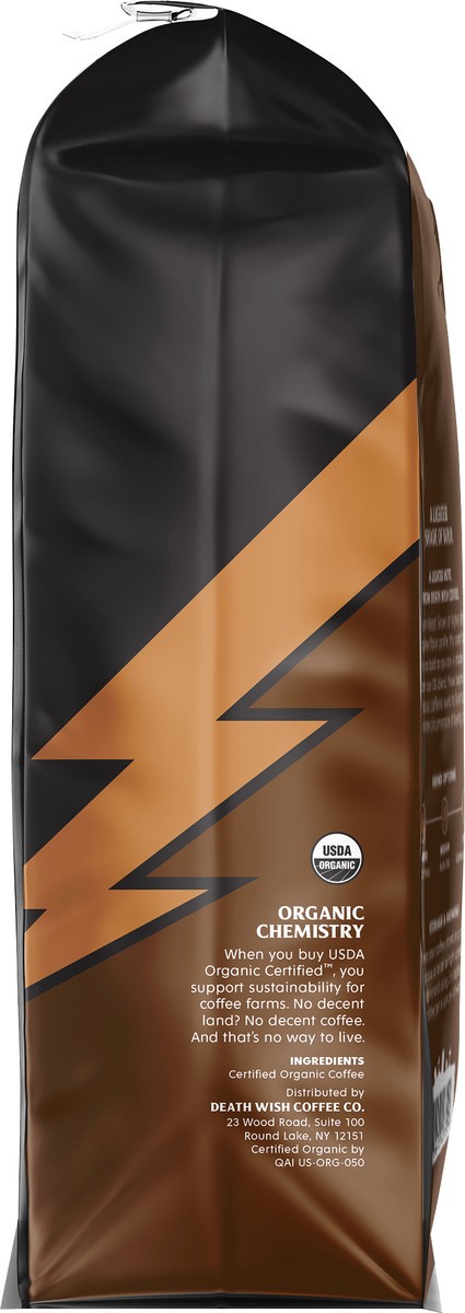 slide 3 of 6, Death Wish Coffee Co. Whole Bean Medium Roast Coffee Pods - 4.4 oz, 4.4 oz