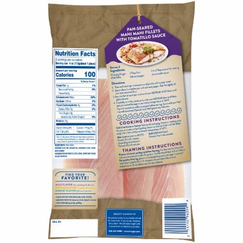 slide 2 of 2, Kroger Mahi Mahi Fillets, 12 oz