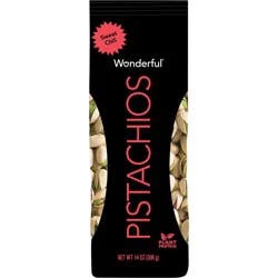 Wonderful Pistachios, In Shell Sweet Chili Flavored Nuts, 14 Ounce Bag