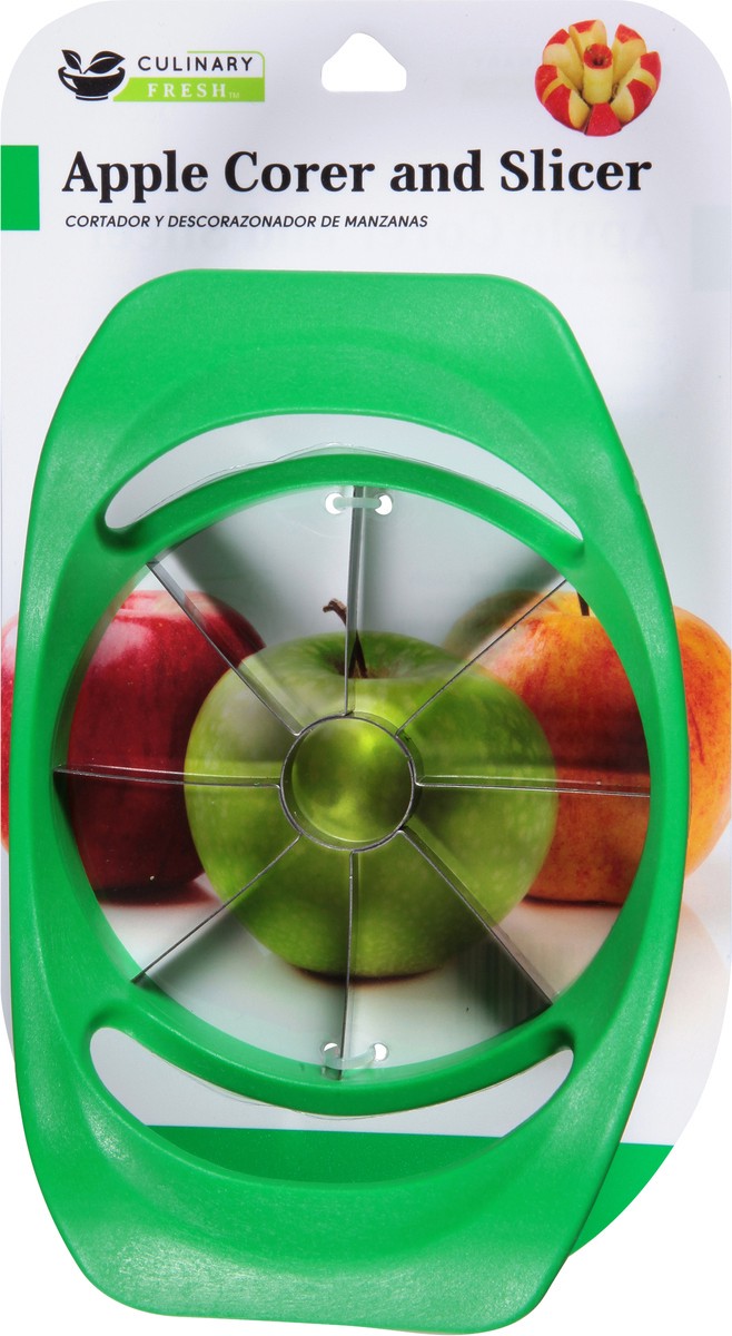 slide 12 of 12, Culinary Fresh Apple Corer and Slicer 1 ea, 1 ct