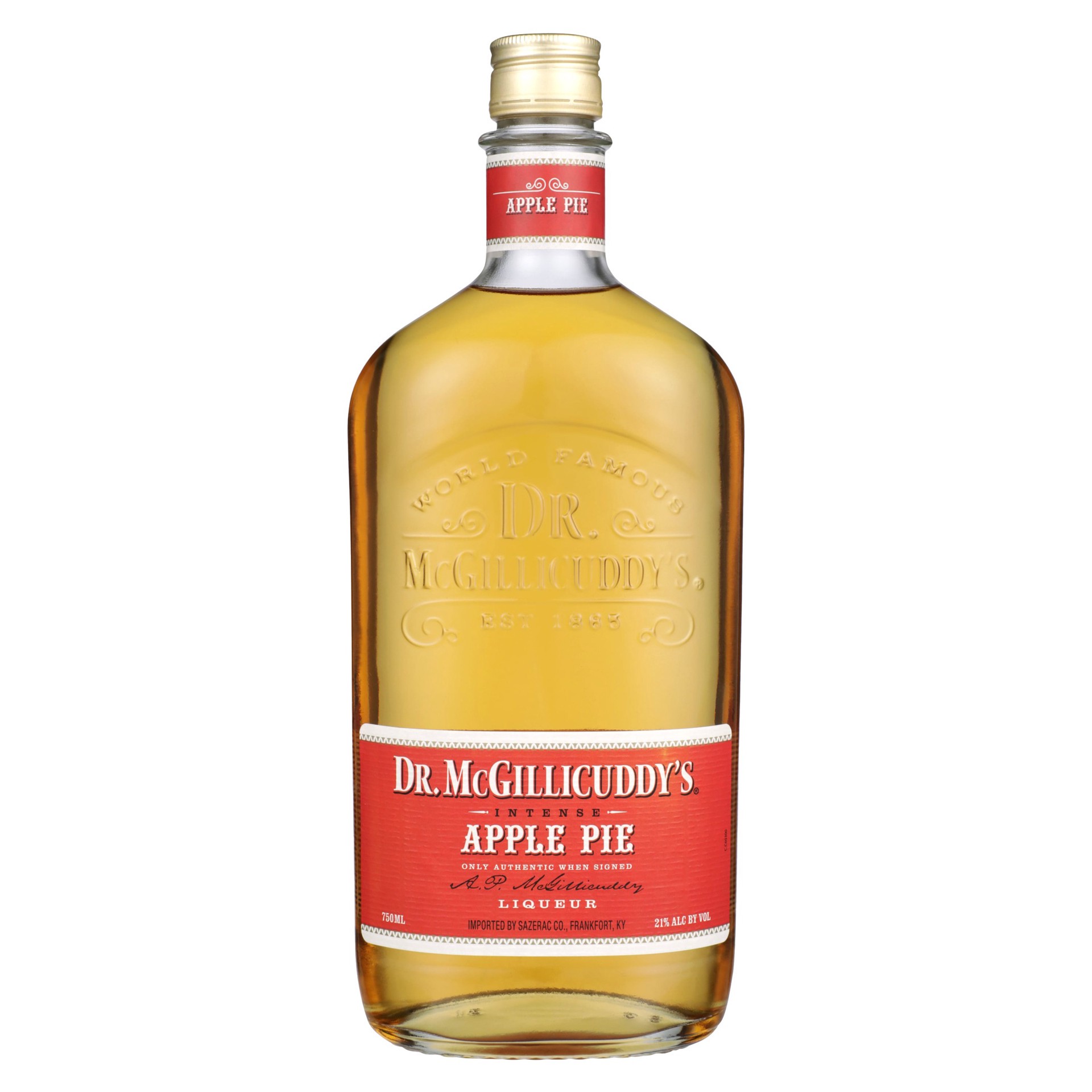 slide 2 of 2, Dr. McGillicuddy's Apple Pie Liqueur 1l 42 Proof, 1 liter
