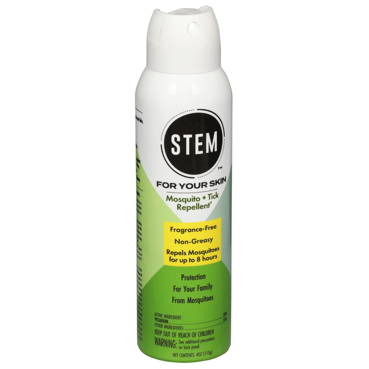 slide 10 of 13, STEM For Your Skin Mosquito + Tick Repellent Spray, with Picaridin, 4 oz, 4 oz