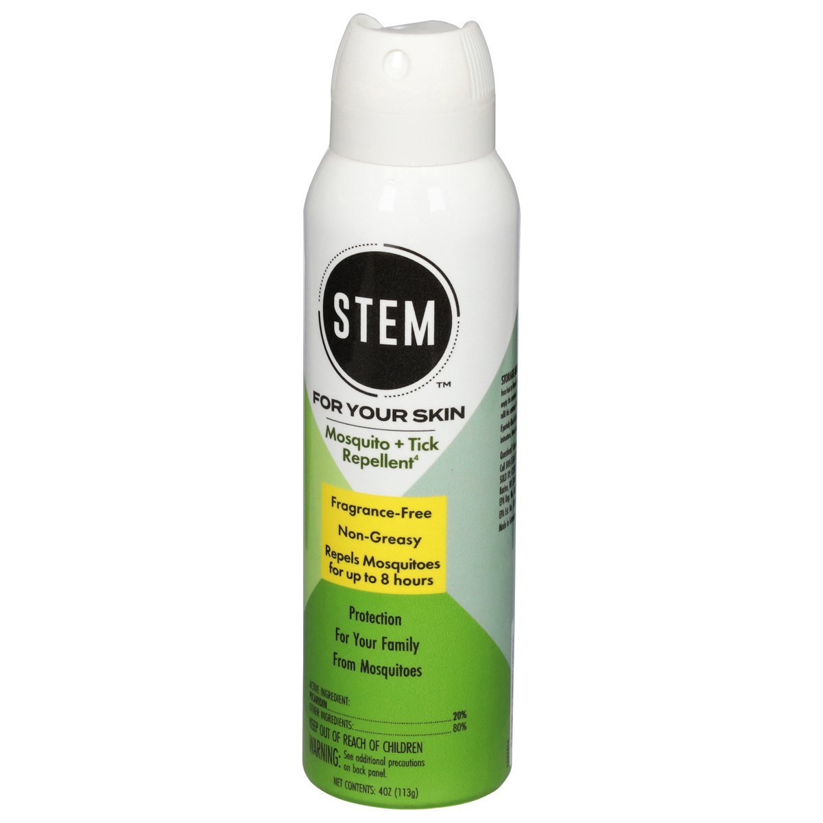 slide 9 of 13, STEM For Your Skin Mosquito + Tick Repellent Spray, with Picaridin, 4 oz, 4 oz