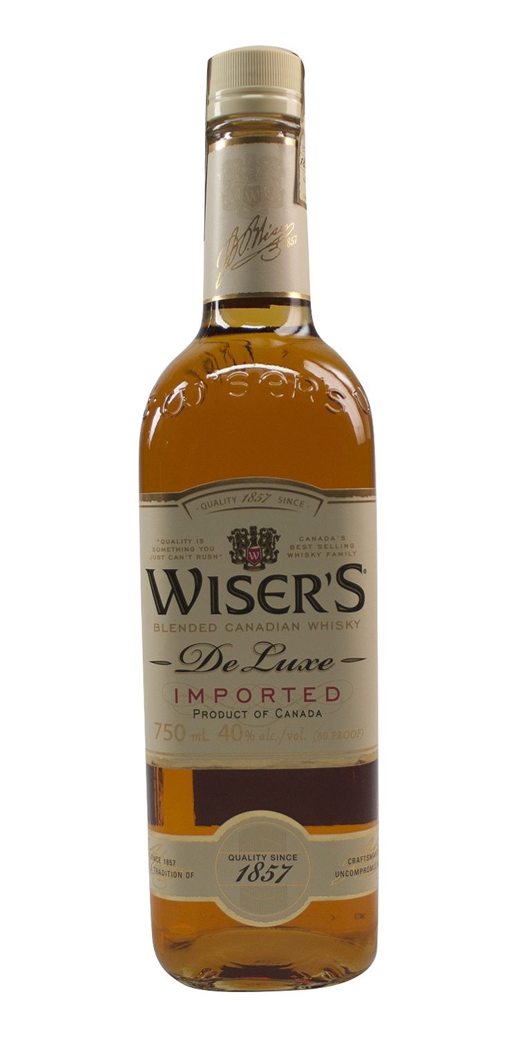 slide 1 of 1, Wiser's Deluxe Canadian Whiskey, 750 ml