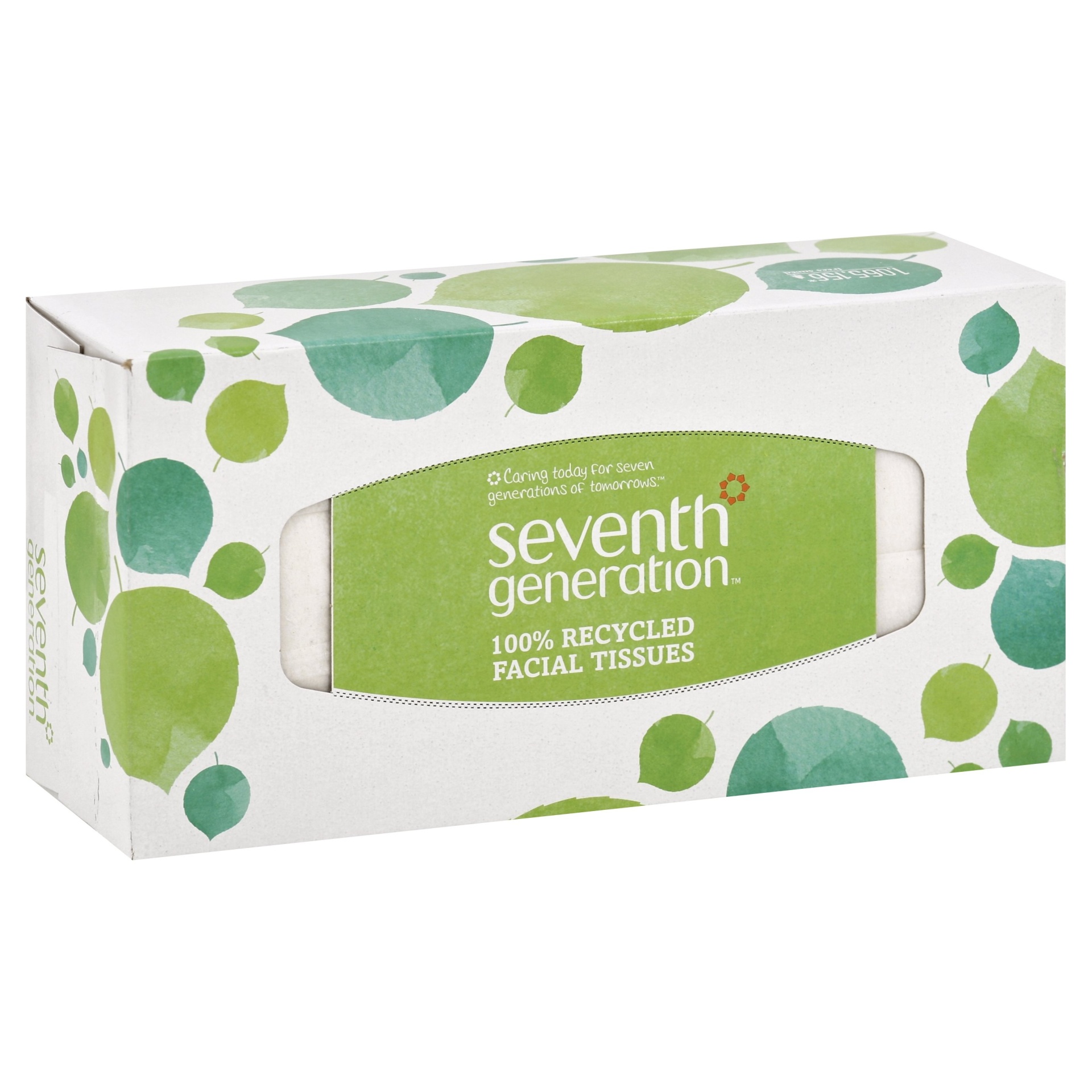 slide 1 of 6, Seventh Generation White Unscented Facial Tissues, 175 ct