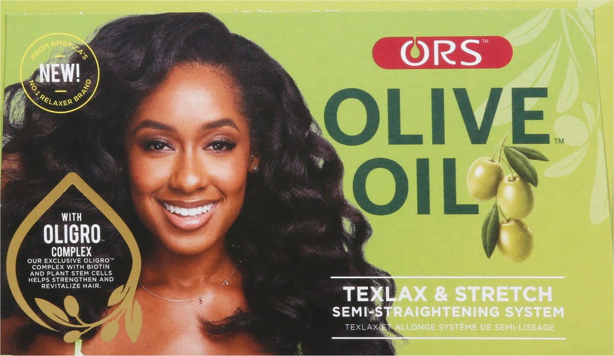 slide 6 of 13, ORS Olive Oil Texlax & Stretch Semi-Straightening System 1 ea, 1 ea