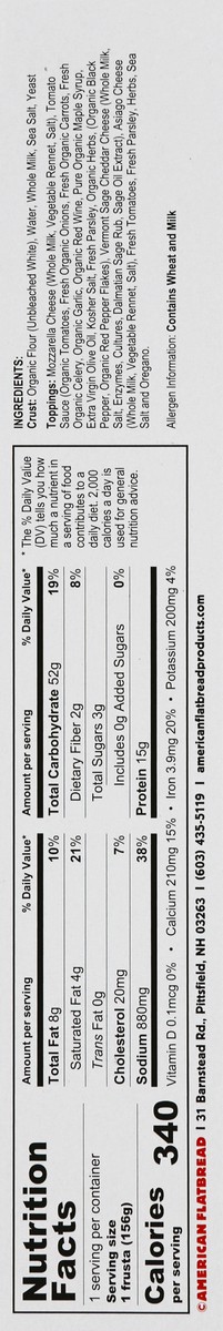 slide 3 of 13, American Flatbread Frustas Tomato & Cheese Flatbread 5.5 oz, 5.5 oz