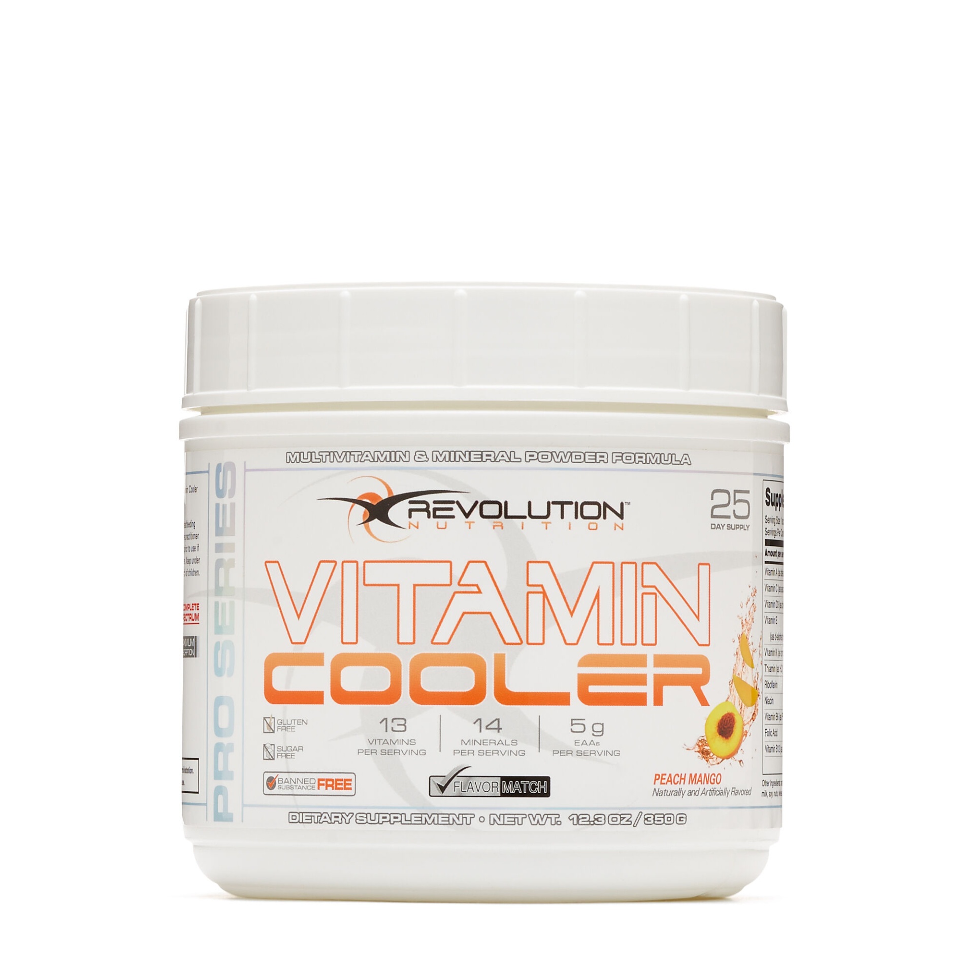 slide 1 of 1, Revolution Nutrition Vitamin Cooler - Peach Mango, 1 ct