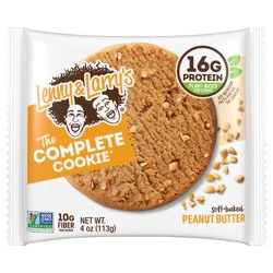 Lenny & Larry's The Complete Cookie, Peanut Butter- 4 oz