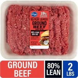 80% Lean Ground Beef