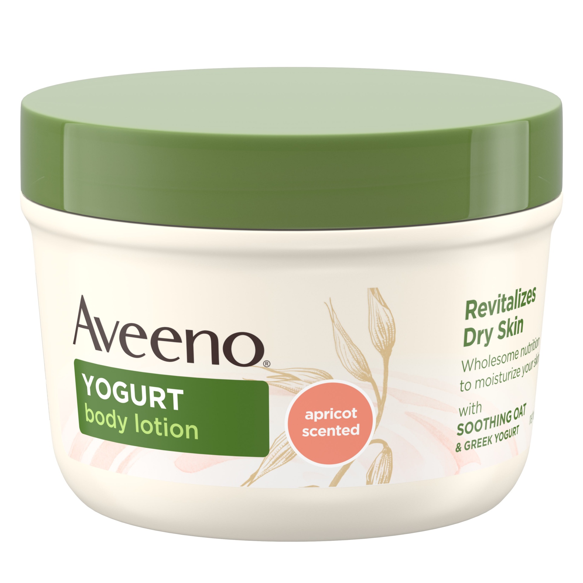 slide 1 of 1, AVEENO ACTIVE NATURALS Daily Moisturizing Body Yogurt Moisturizer, Apricot and Honey, 7oz, 7 oz