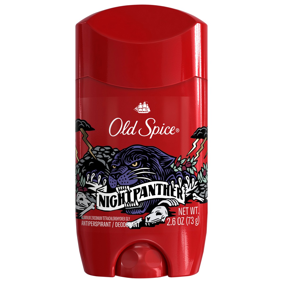 slide 6 of 7, Old Spice Anti-Perspirant Deodorant for Men, NightPanther, 2.6 Oz., 2.6 oz