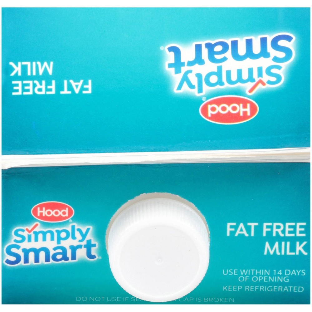 slide 11 of 16, Hood Simply Smart Fat Free Milk - 0.5gal, 1/2 gal