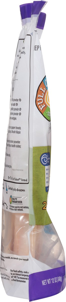 slide 3 of 9, Full Circle Market Tilapia Fillets 12 oz, 12 oz