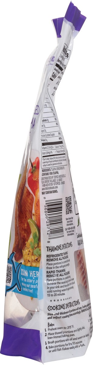slide 4 of 9, Full Circle Market Tilapia Fillets 12 oz, 12 oz