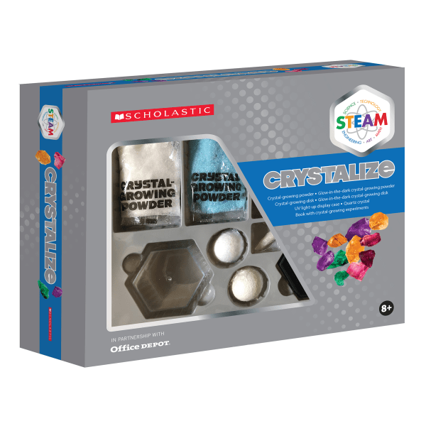 slide 1 of 5, Scholastic Steam Crystallize Activity Kit, Grades 2 To 5, 1 ct