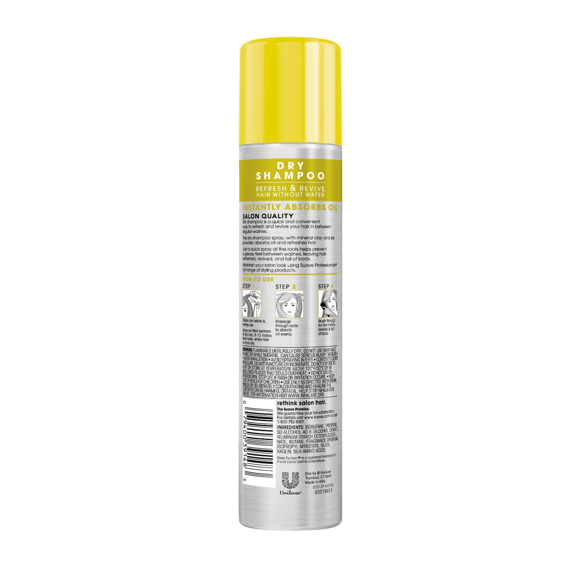 slide 2 of 3, Suave Essentials Refresh and Revive Dry Shampoo - 4.3 oz, 4.3 oz