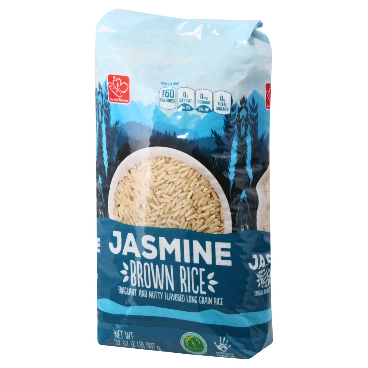 slide 13 of 13, Harris Teeter Jasmine Brown Rice, 1 ct