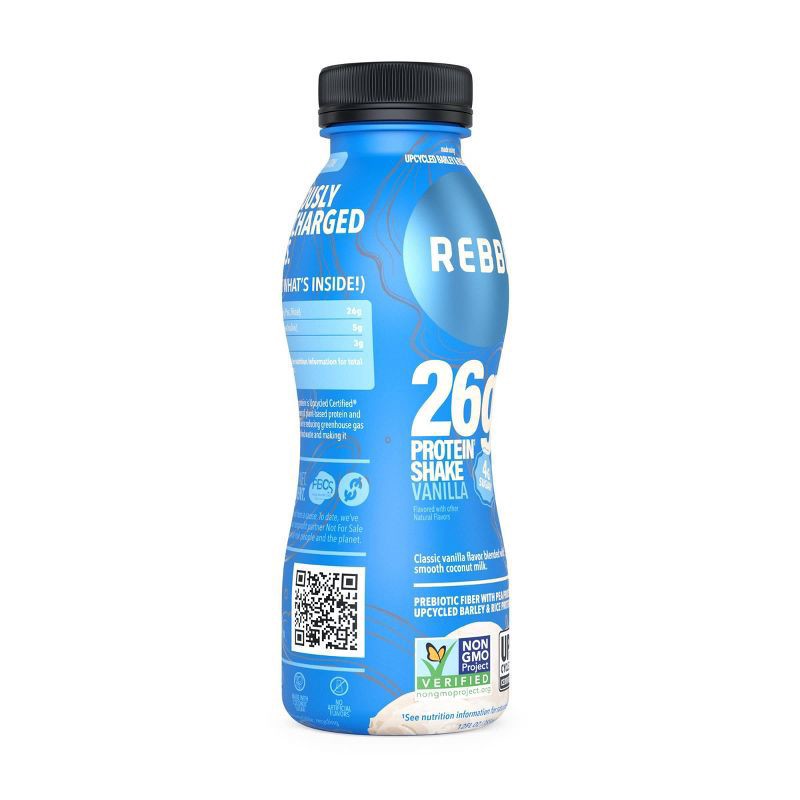 slide 4 of 4, REBBL Vanilla 26g Protein Shake - 12 fl oz, 26 gram, 12 fl oz