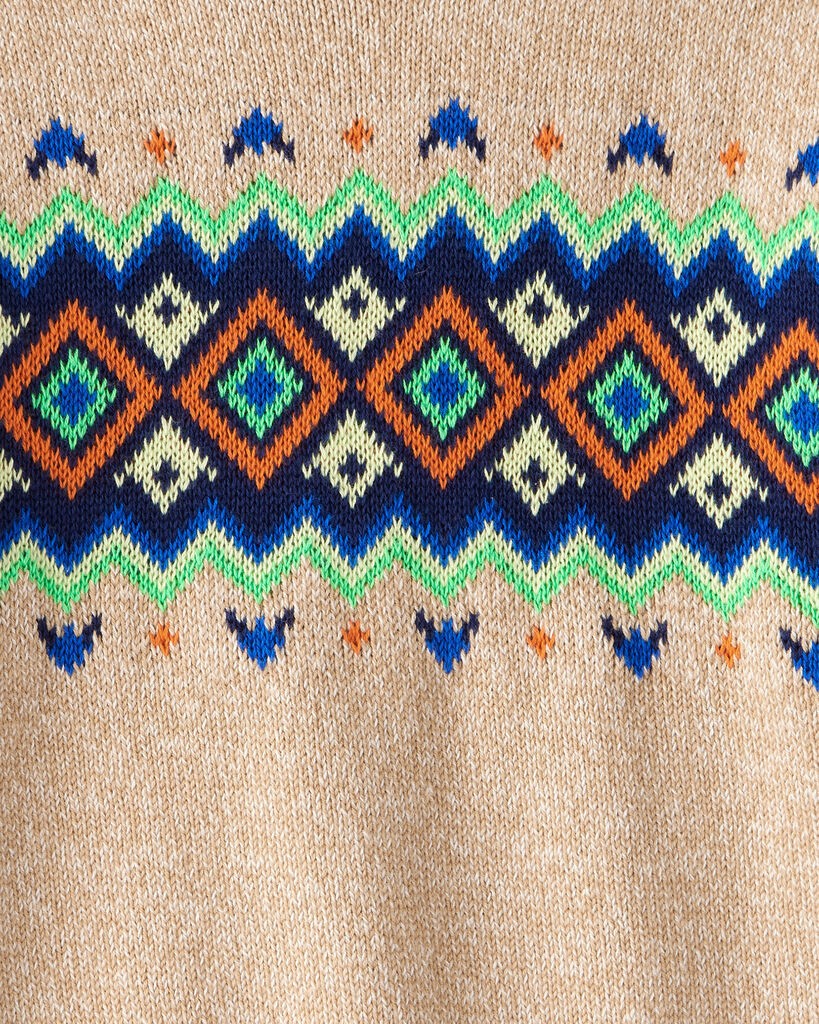 slide 2 of 2, Carter's Toddler Boy Sweater - Tan Beige 3T, 1 ct