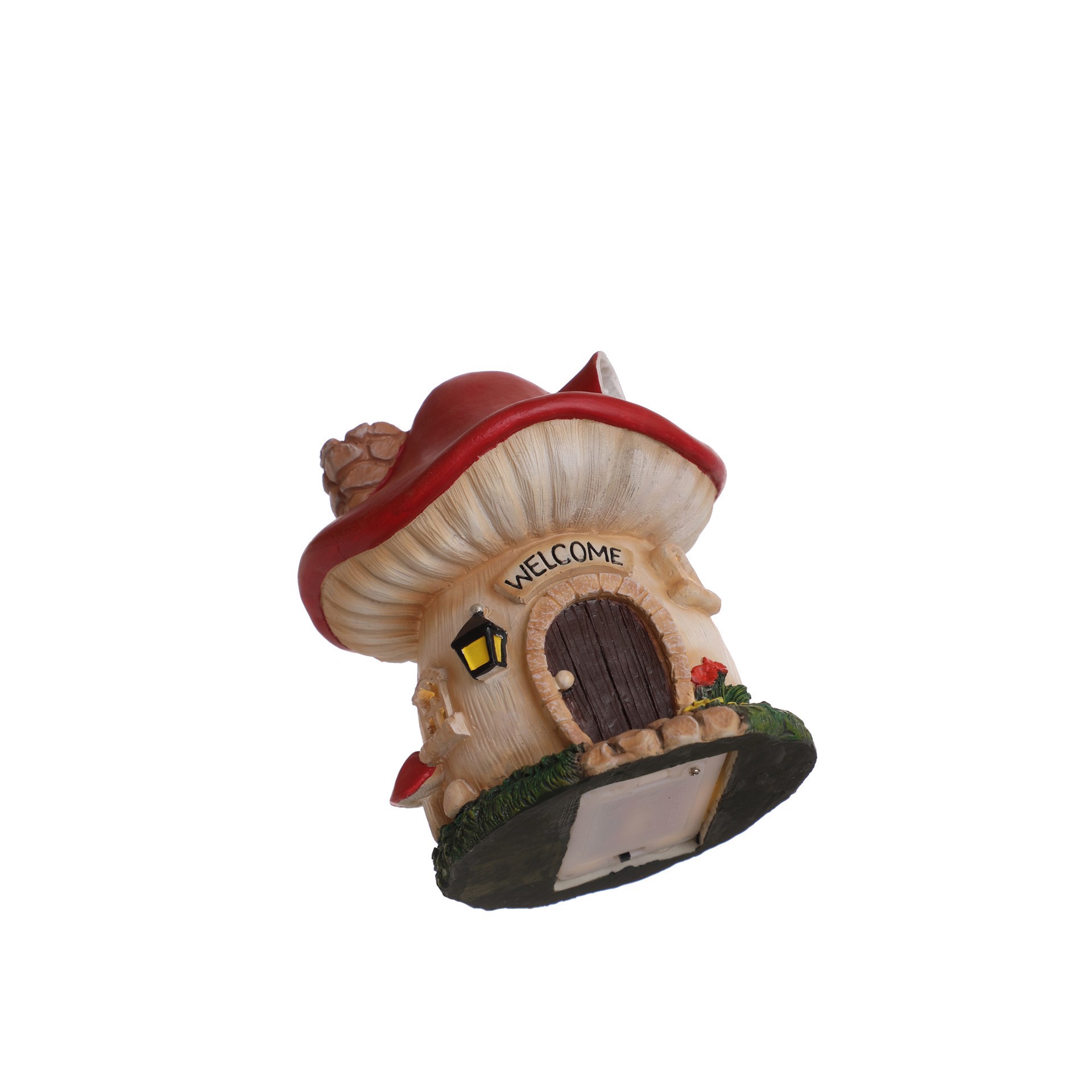 slide 3 of 3, Mini Led Mushroom House Decoration By Ashland, 5.75 in x 5.5 in x 5.5 in