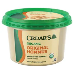 Cedar's Organic Original Hummus