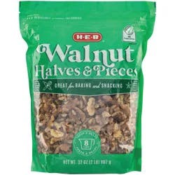 H-E-B Walnut Halves & Pieces