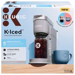 Keurig K-Iced Arctic Grey Single Serve Coffee Maker - 1 ea