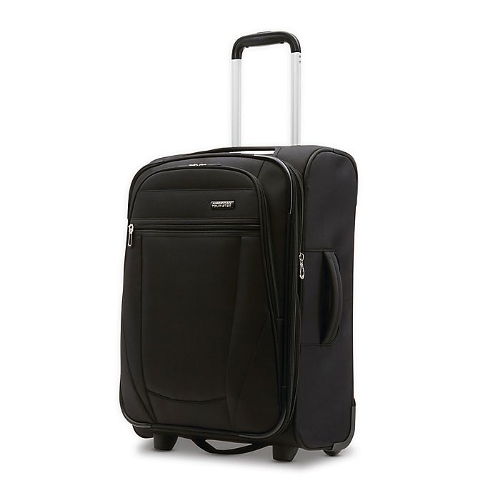 slide 1 of 8, American Tourister Blast XLT Softside Upright Checked Luggage - Black, 28 in