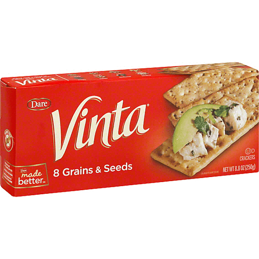 slide 2 of 2, Dare Vinta Crackers, 8.8 oz
