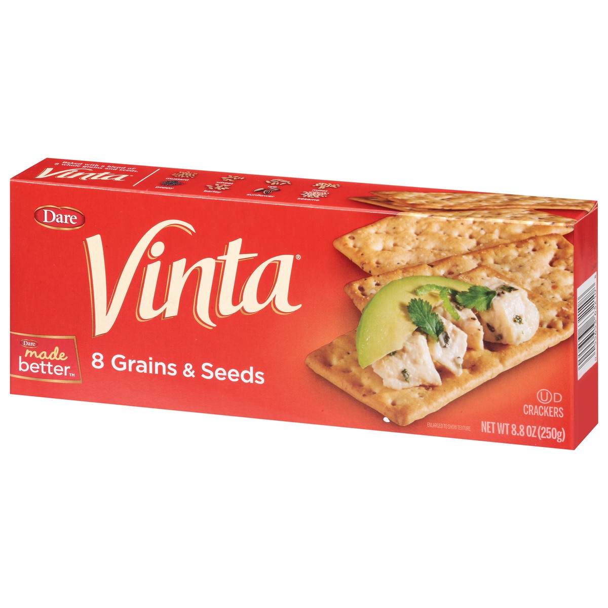 slide 4 of 13, Dare Vinta Crackers, 8.8 oz