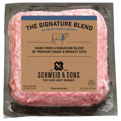 Schweid & Sons Retail Fresh The Signature Blend Brick 12/1 lb 75/25