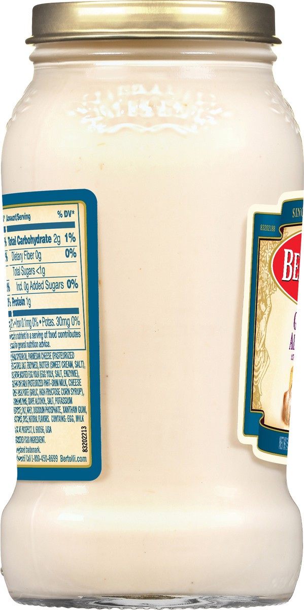 slide 8 of 13, Bertolli Garlic Alfredo with Aged Parmesan Cheese Sauce, 15 oz., 15 oz