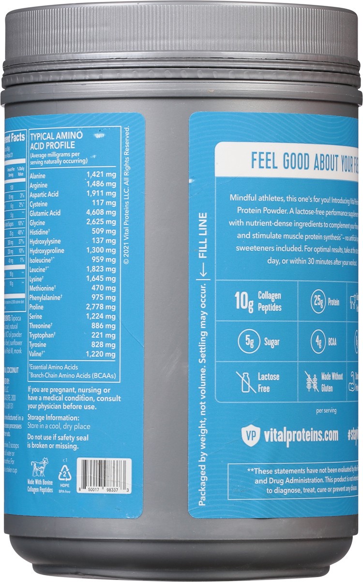slide 7 of 9, Vital Performance Vanilla Protein Powder 26.8 oz, 1 ct