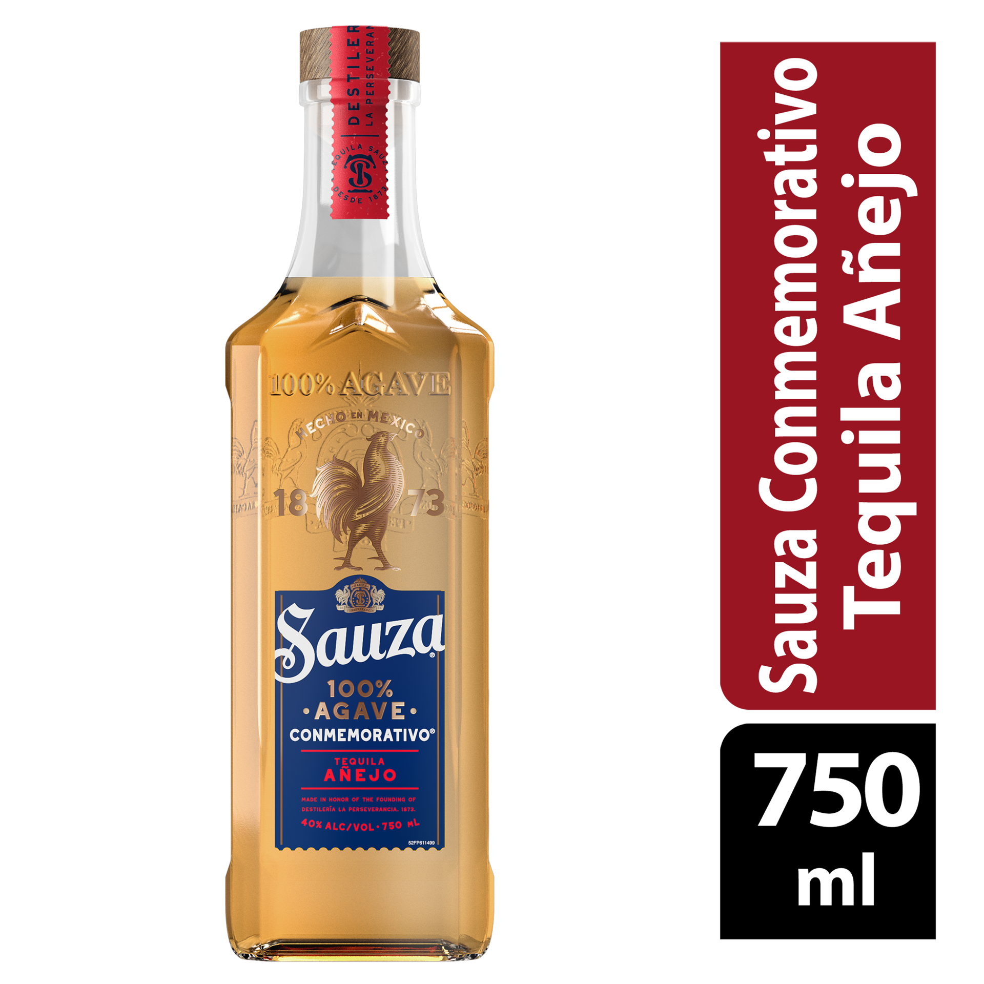 slide 1 of 4, Tres Generaciones Sauza Conmemorativo Añejo Tequila 750 ml, 750 ml