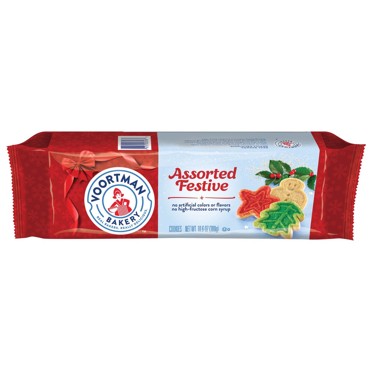 slide 1 of 9, Voortman Bakery Holiday Assorted Festive 10.6 oz, 10.6 oz