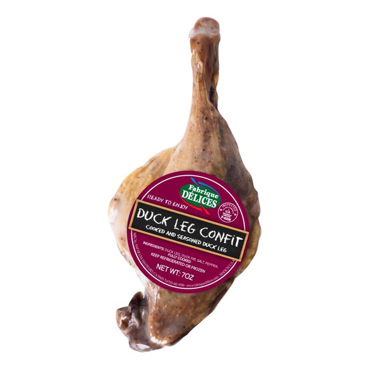 slide 1 of 1, Fabrique Delices Delice Duck Legs Confit, 